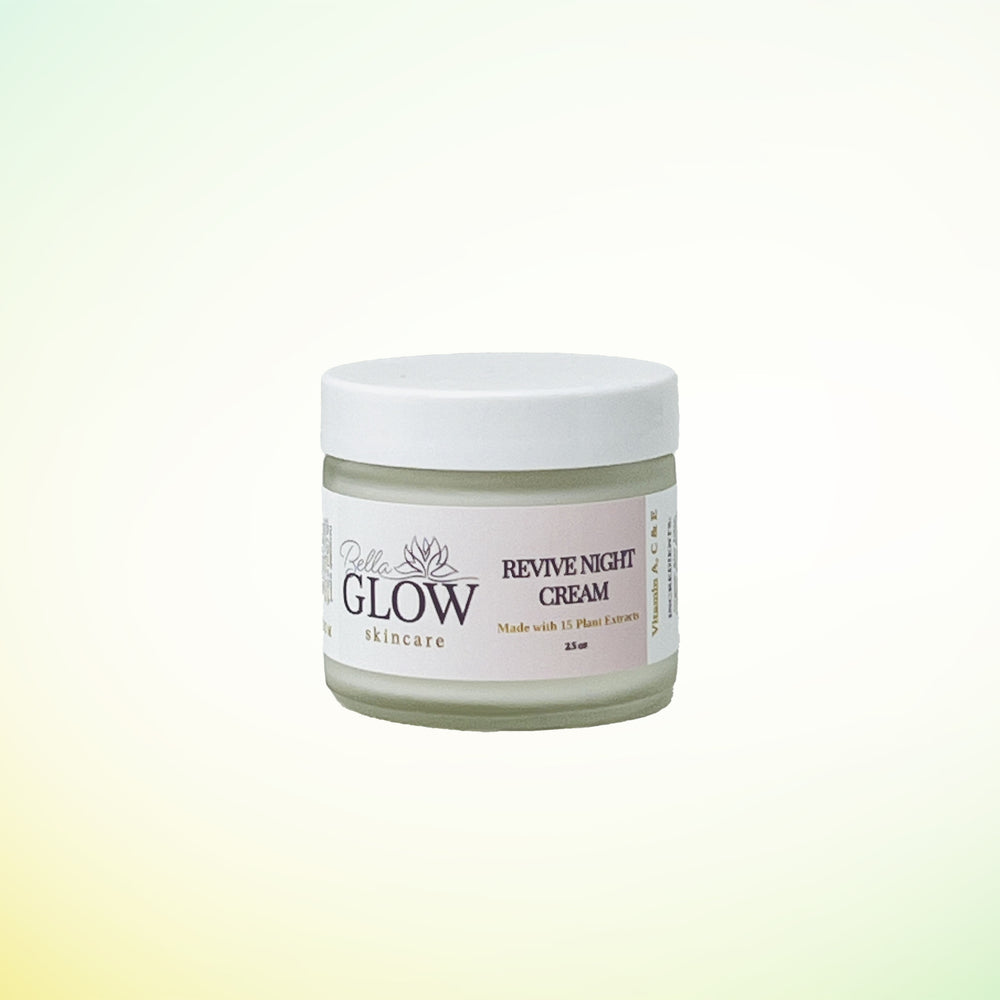 REVIVE Night Cream | Vitamins A & C + White Willow Bark, Goodbye Dry Skin.